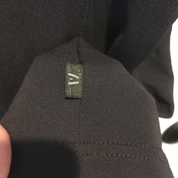 Vintage Vuarnet Zip Neck Fitted Polo Black - Picture 5 of 6